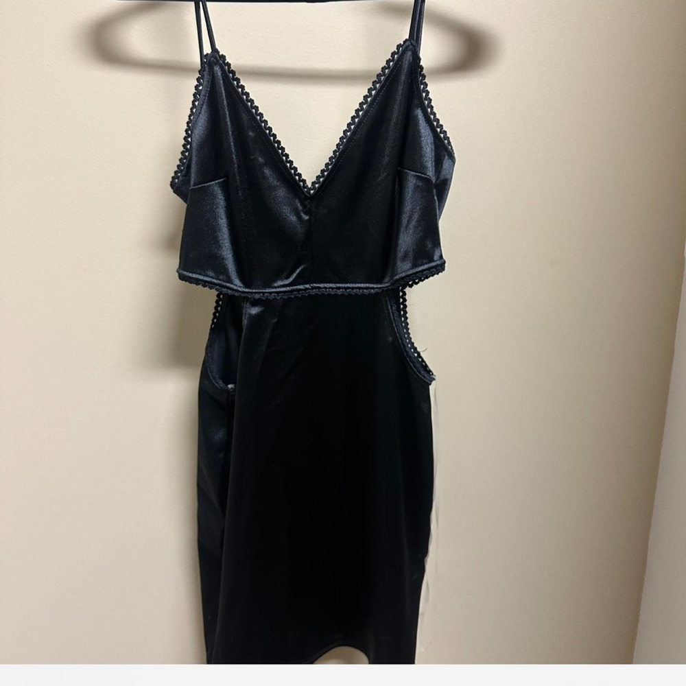 Dolls kill satin slip dress dress